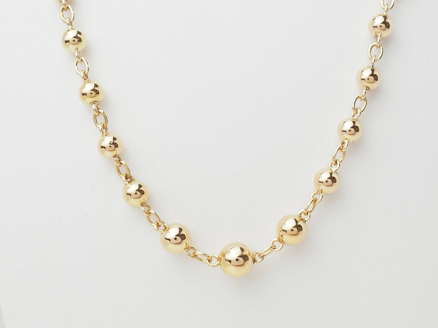 Collier Marseillais en chute en or rose