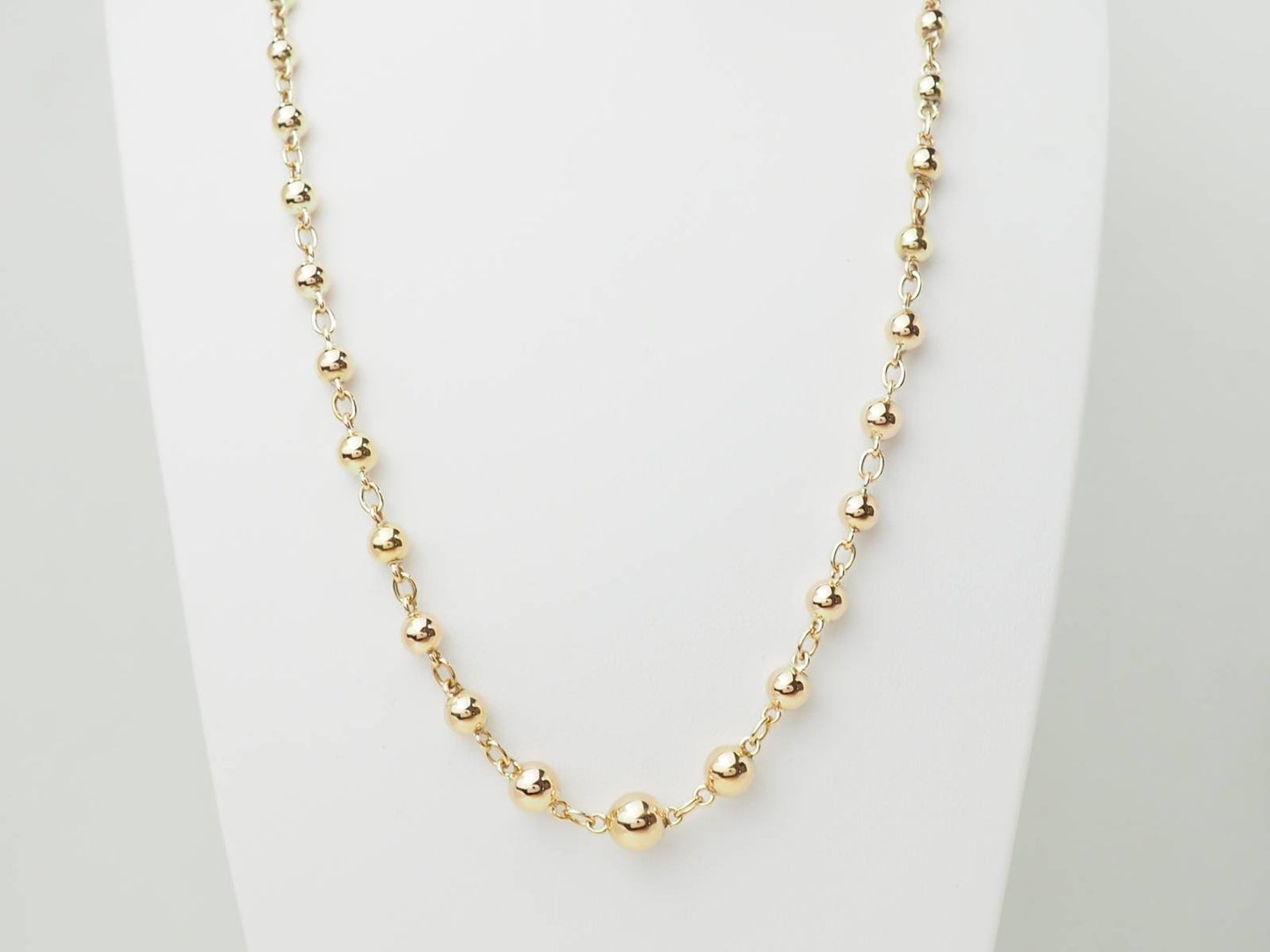 Collier Marseillais en or rose vintage
