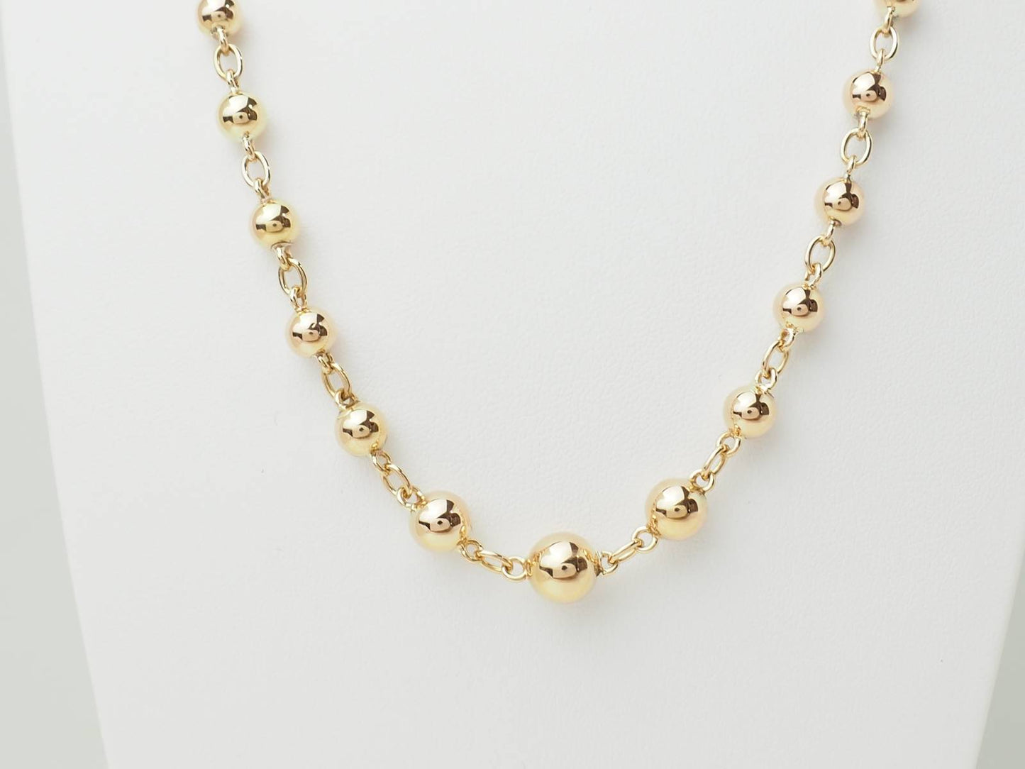 Collier Marseillais en chute en or rose