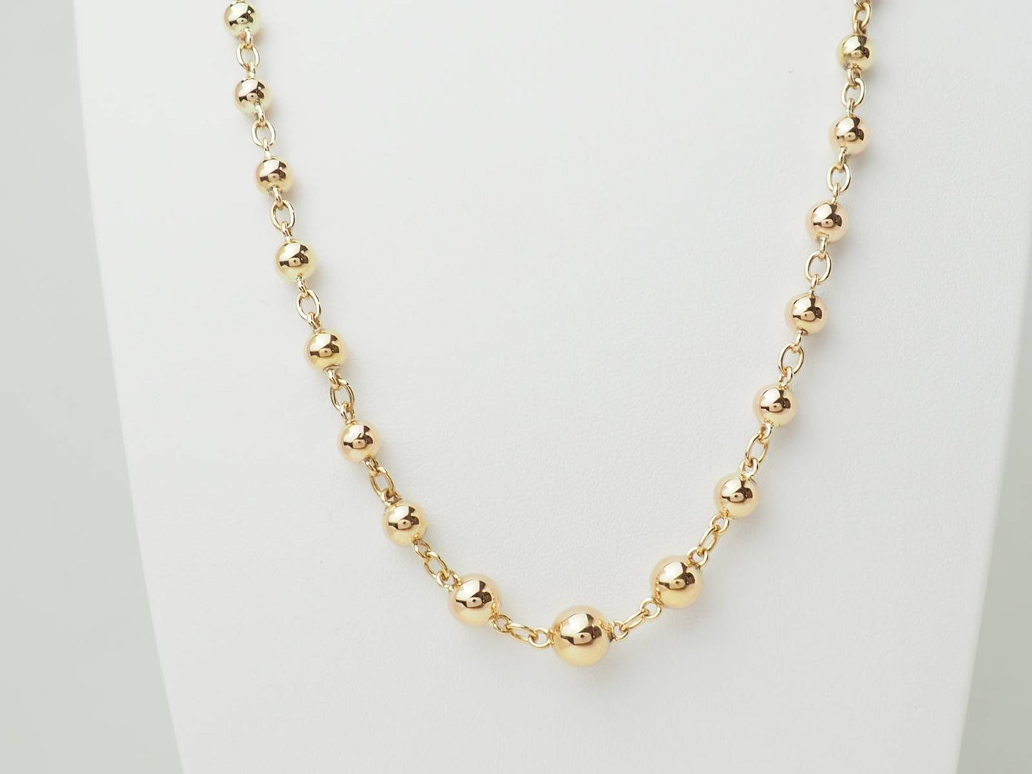Collier Marseillais en chute en or rose