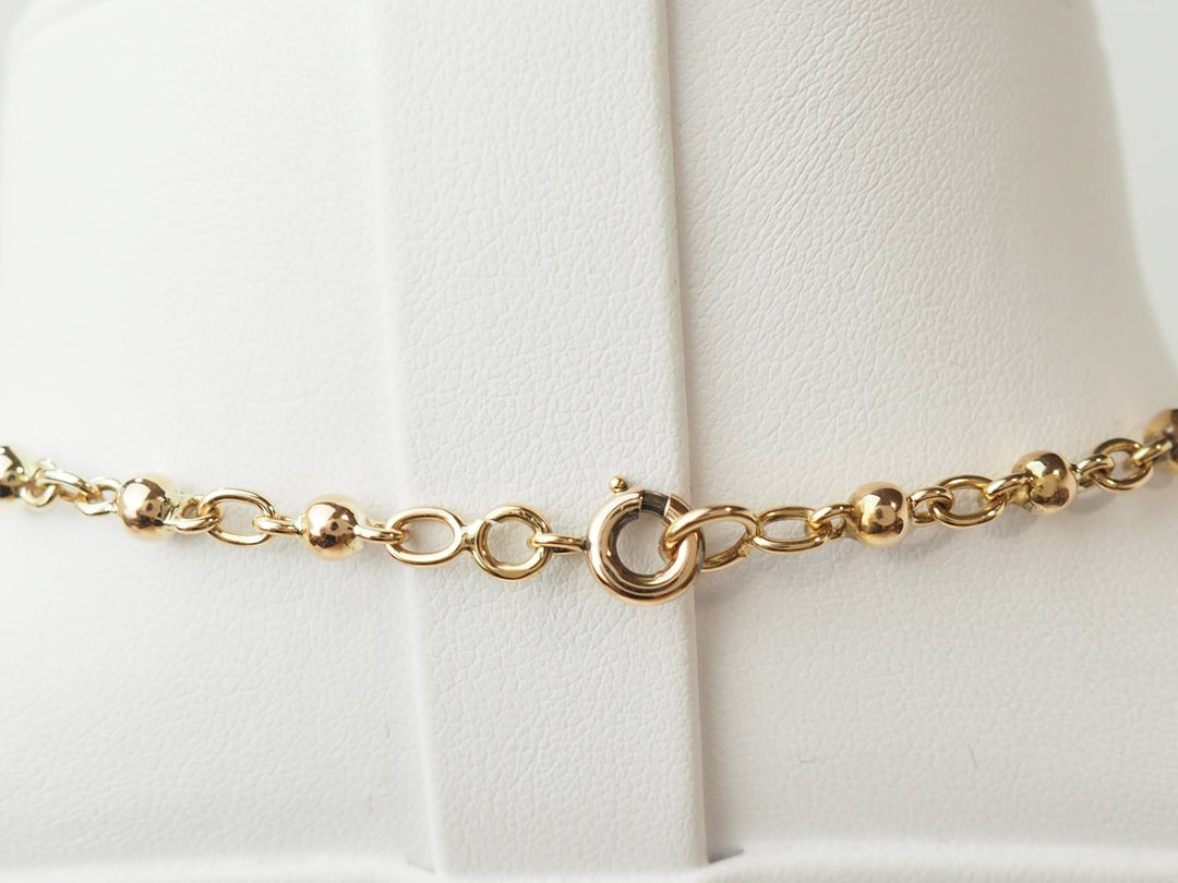 Collier Marseillais en chute en or rose