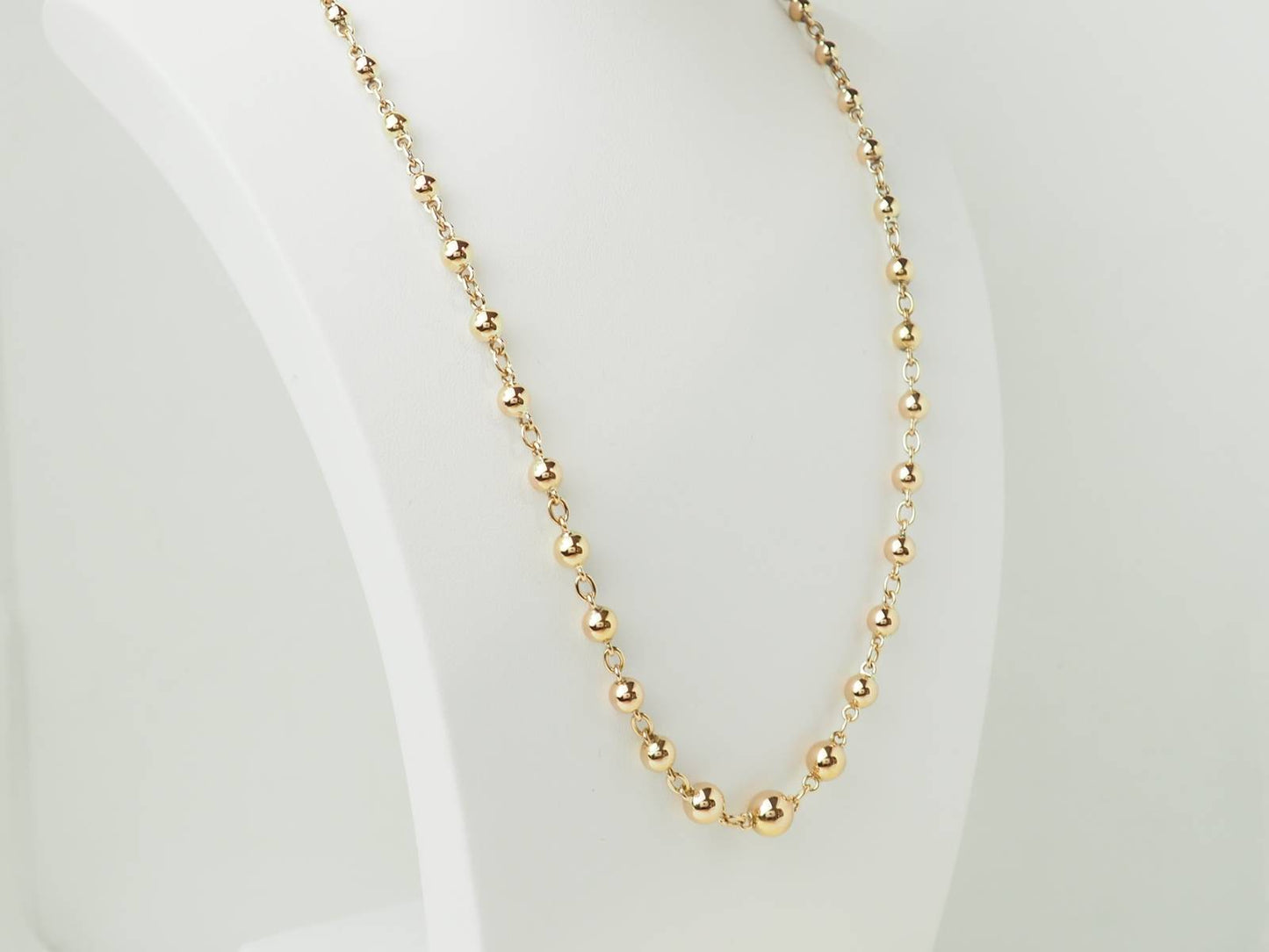 Collier Marseillais en chute en or rose