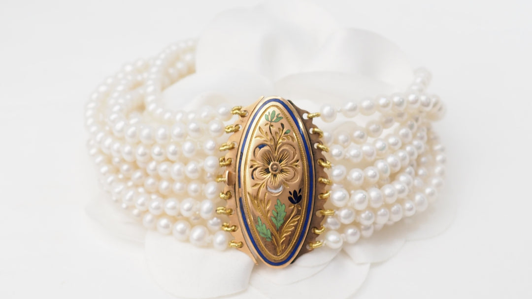 Bracelet de perles ancien
