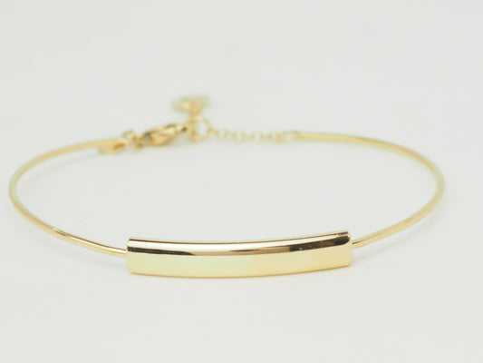 Bracelet jonc en or jaune