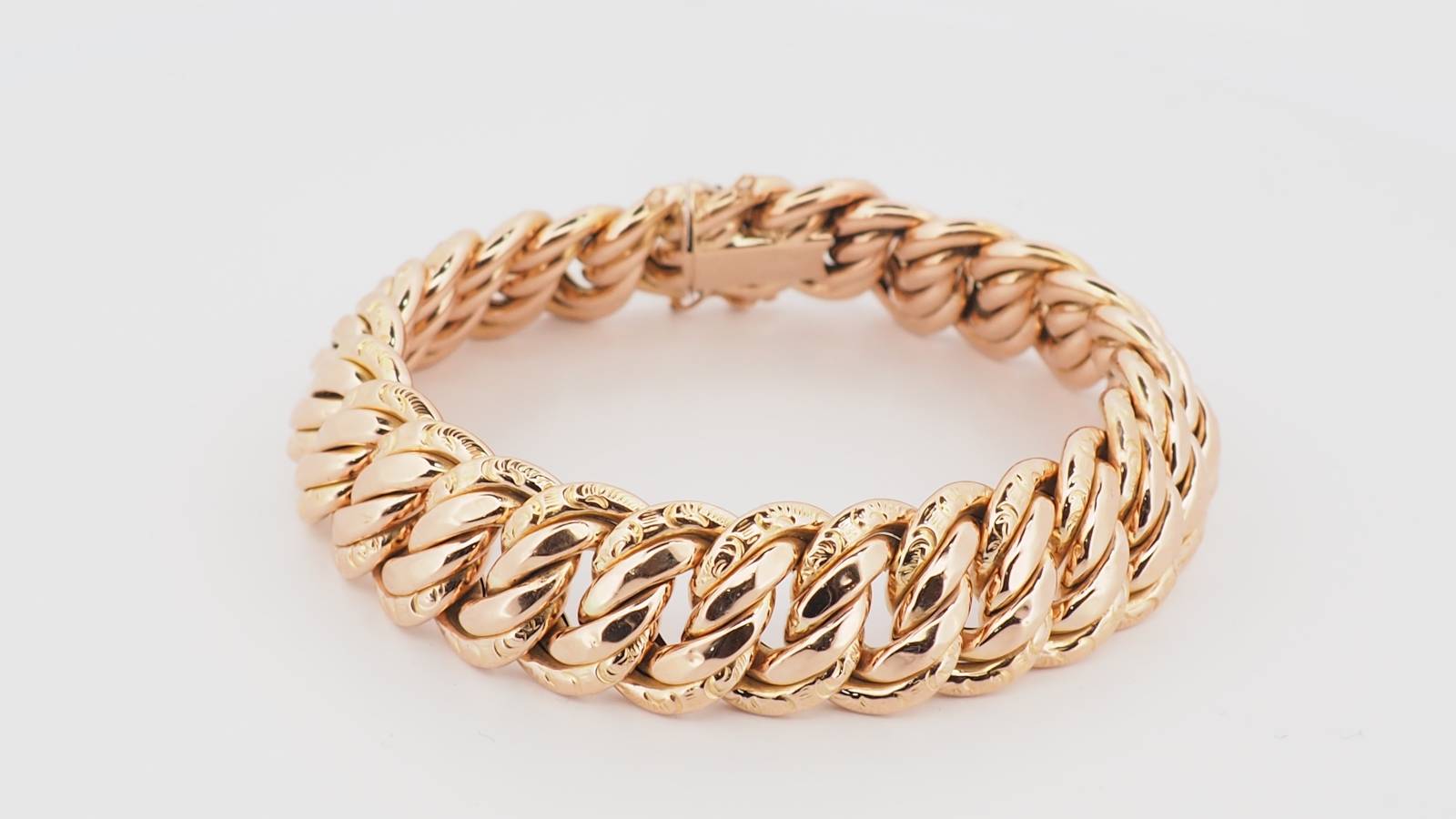 Bracelet maille américaine 