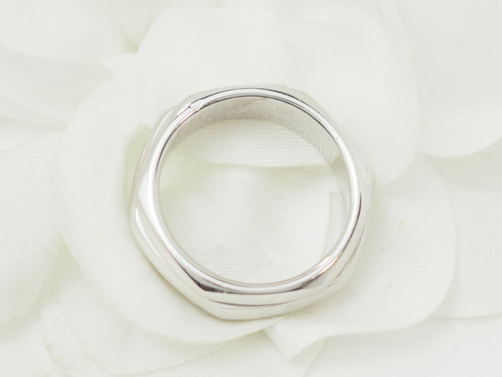 Alliance Piaget Possession en or blanc td54