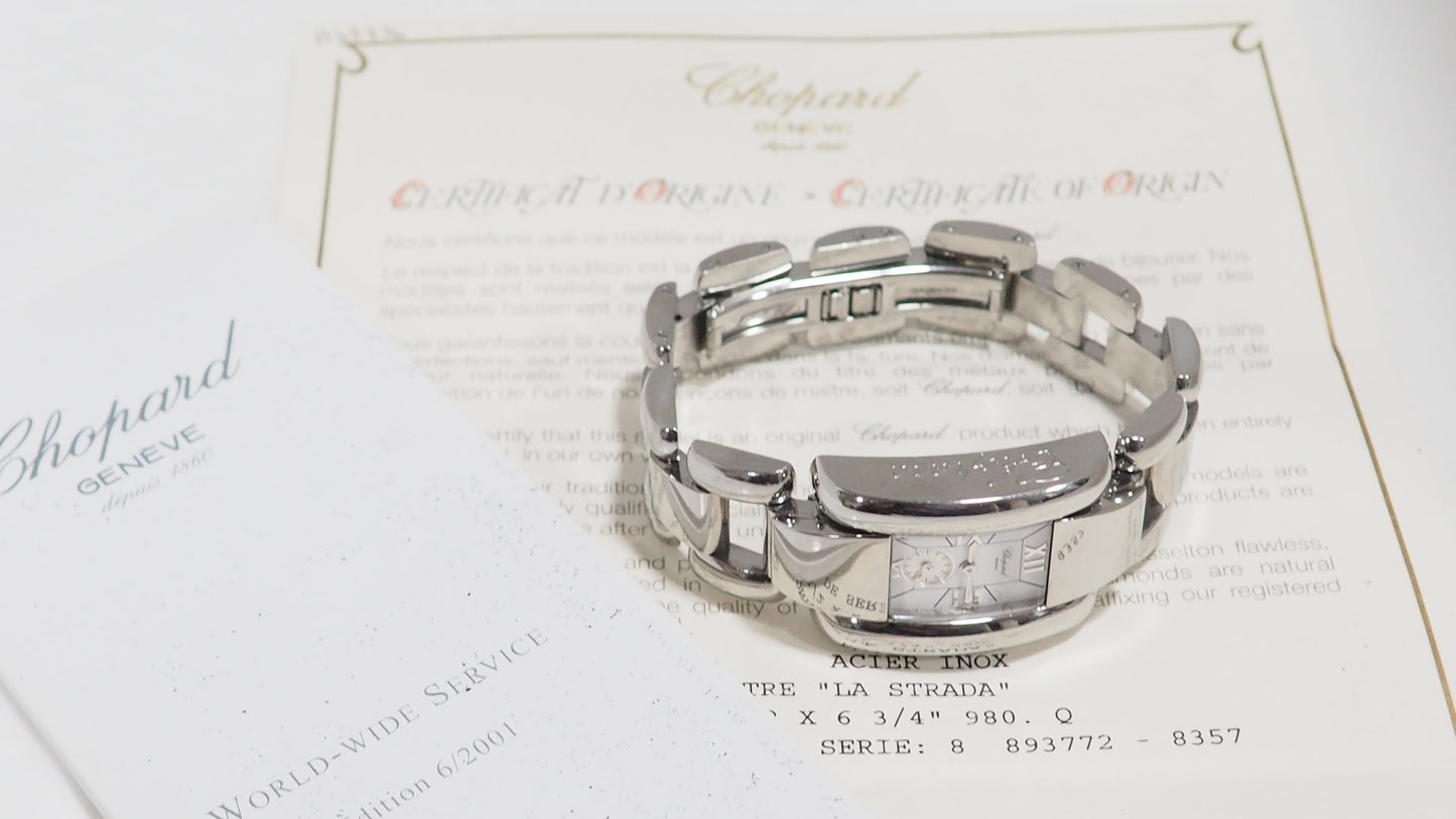 Montre Chopard La Strada en acier