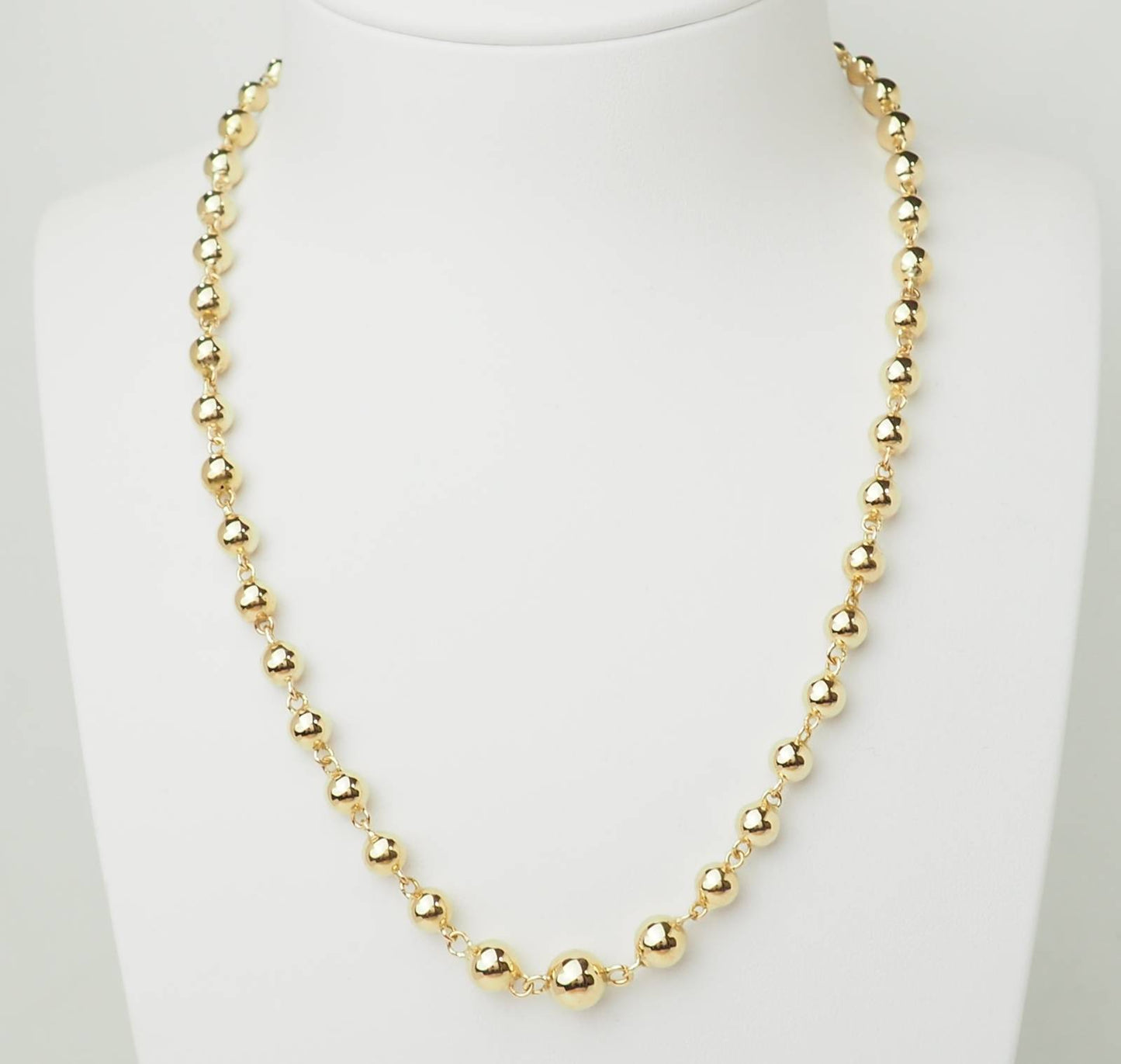 Collier boules Marseillais en en or rose