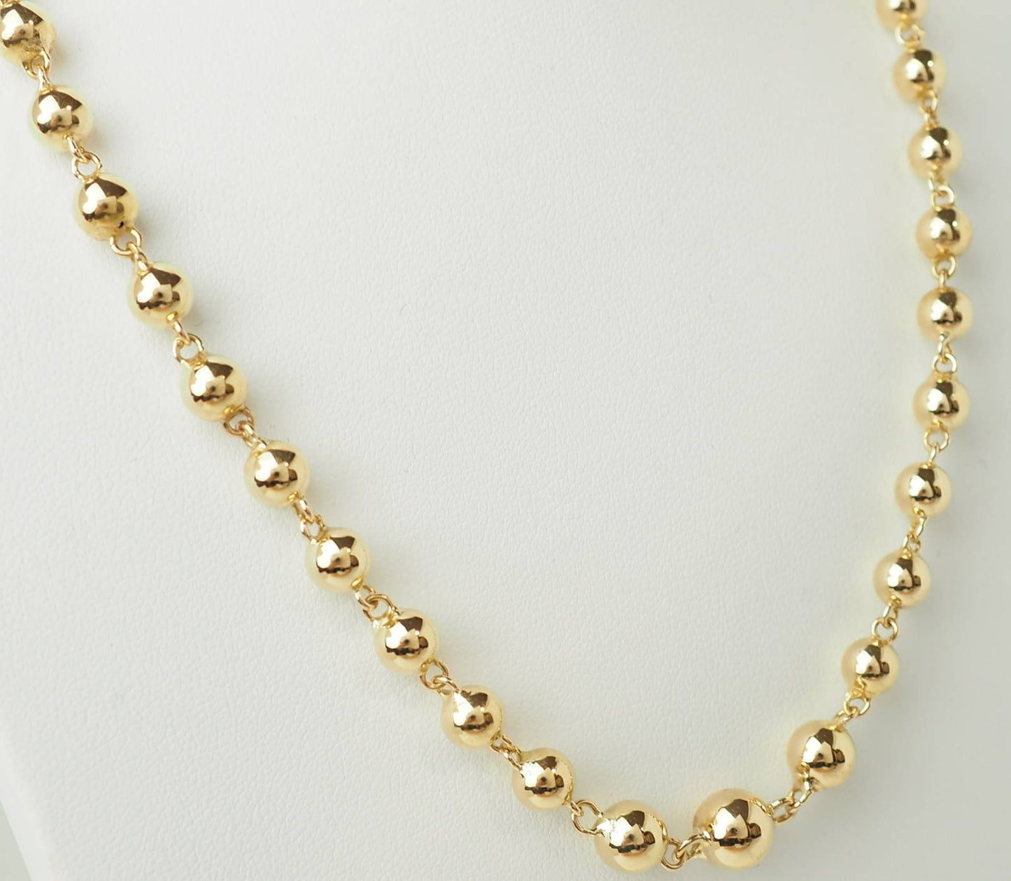 Collier boules Marseillais en en or rose
