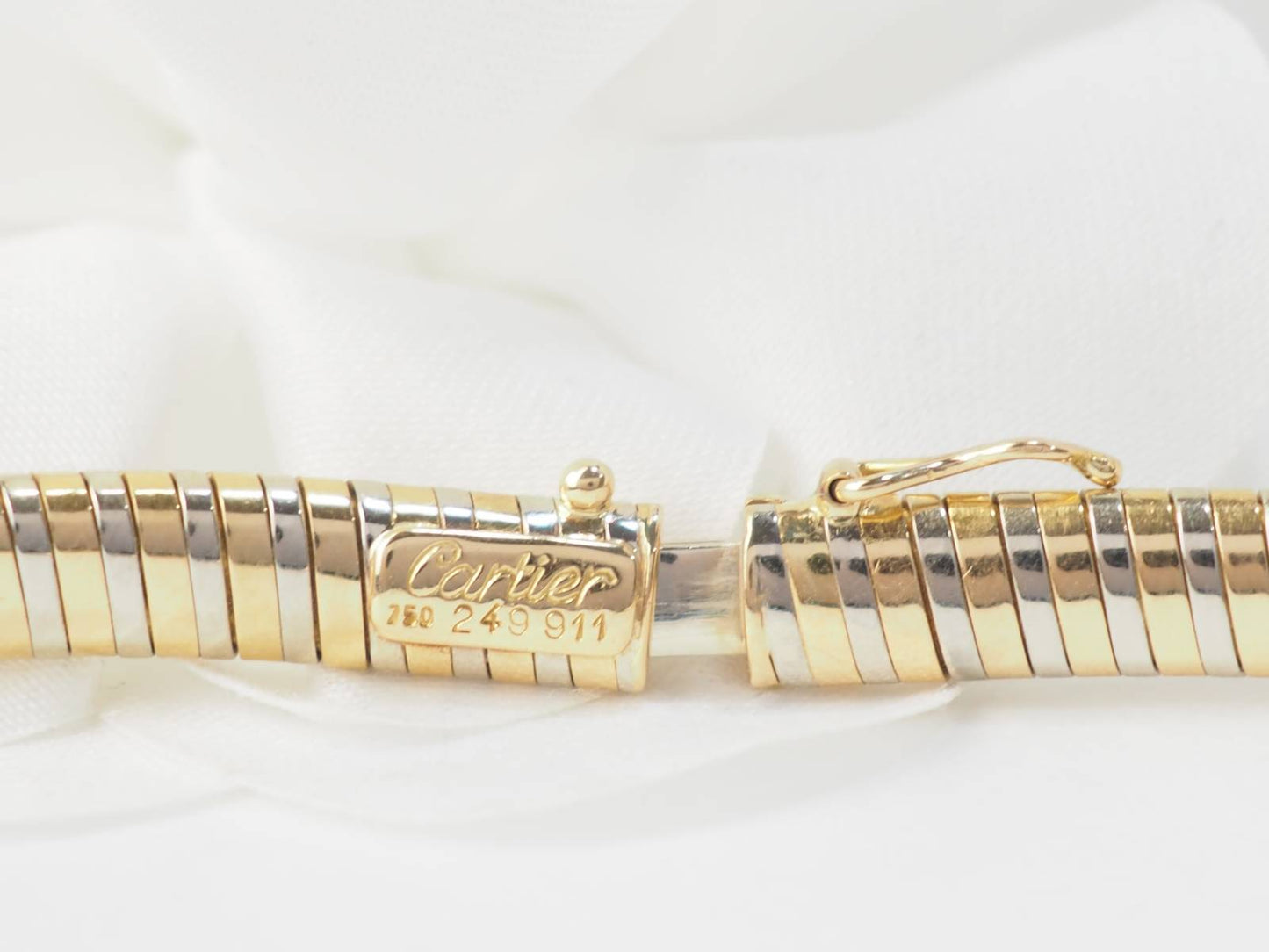 Collier Cartier Tubogas 2 ors