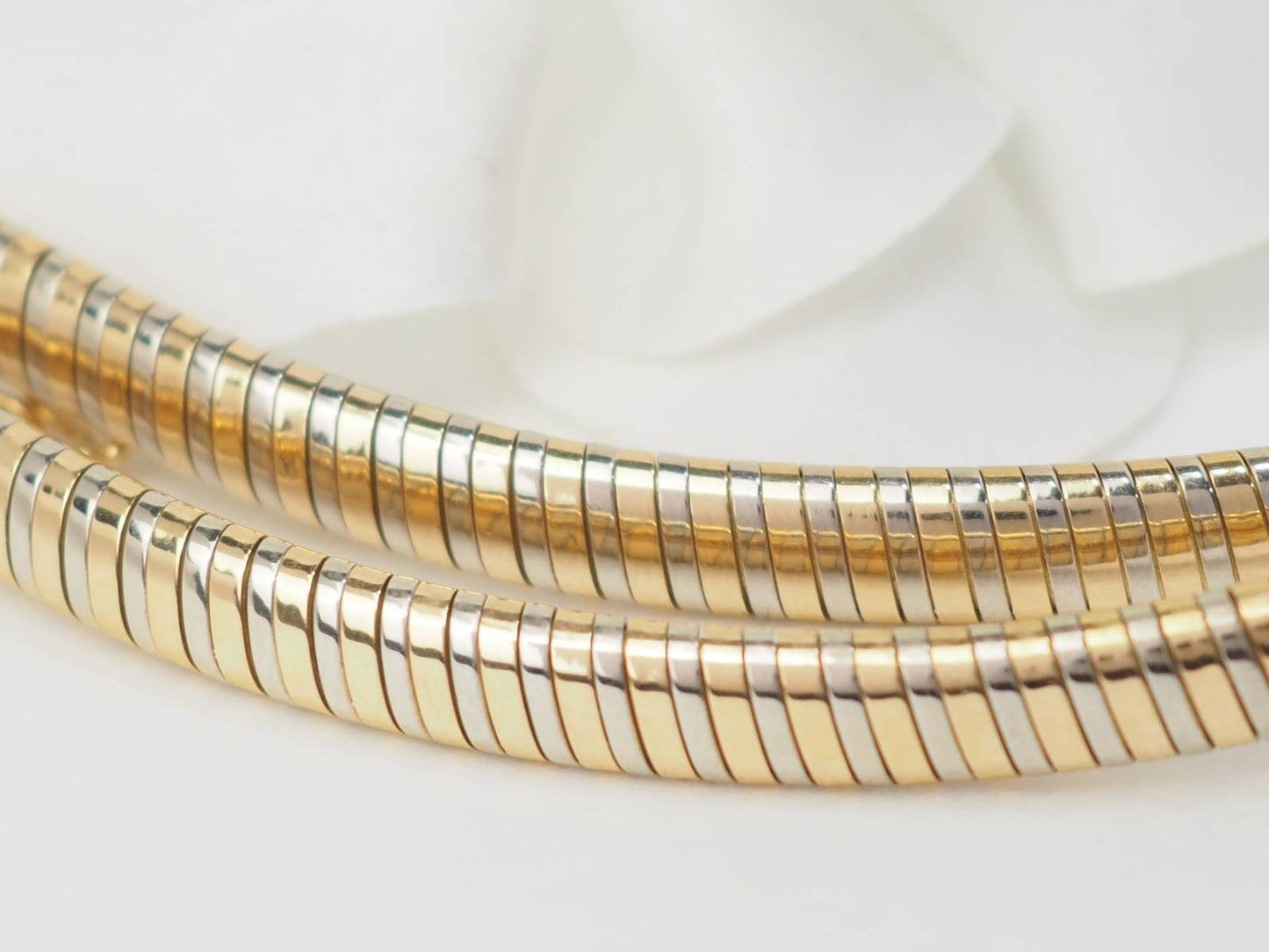 Collier Cartier Tubogas 2 ors