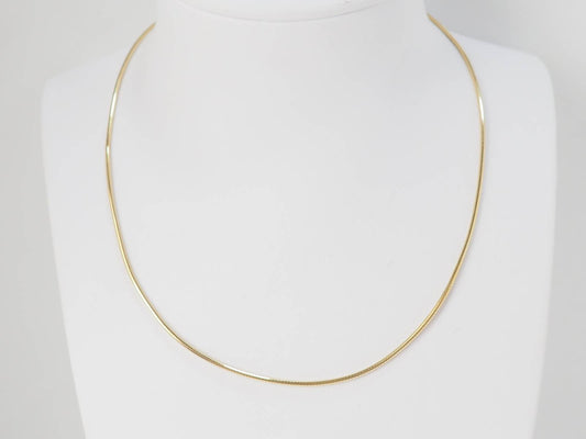 Acheter collier Oméga en or jaune pas cher