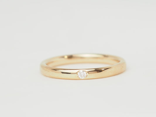 bague pomellato Modèle Lucciole or rose et diamant d'occasion