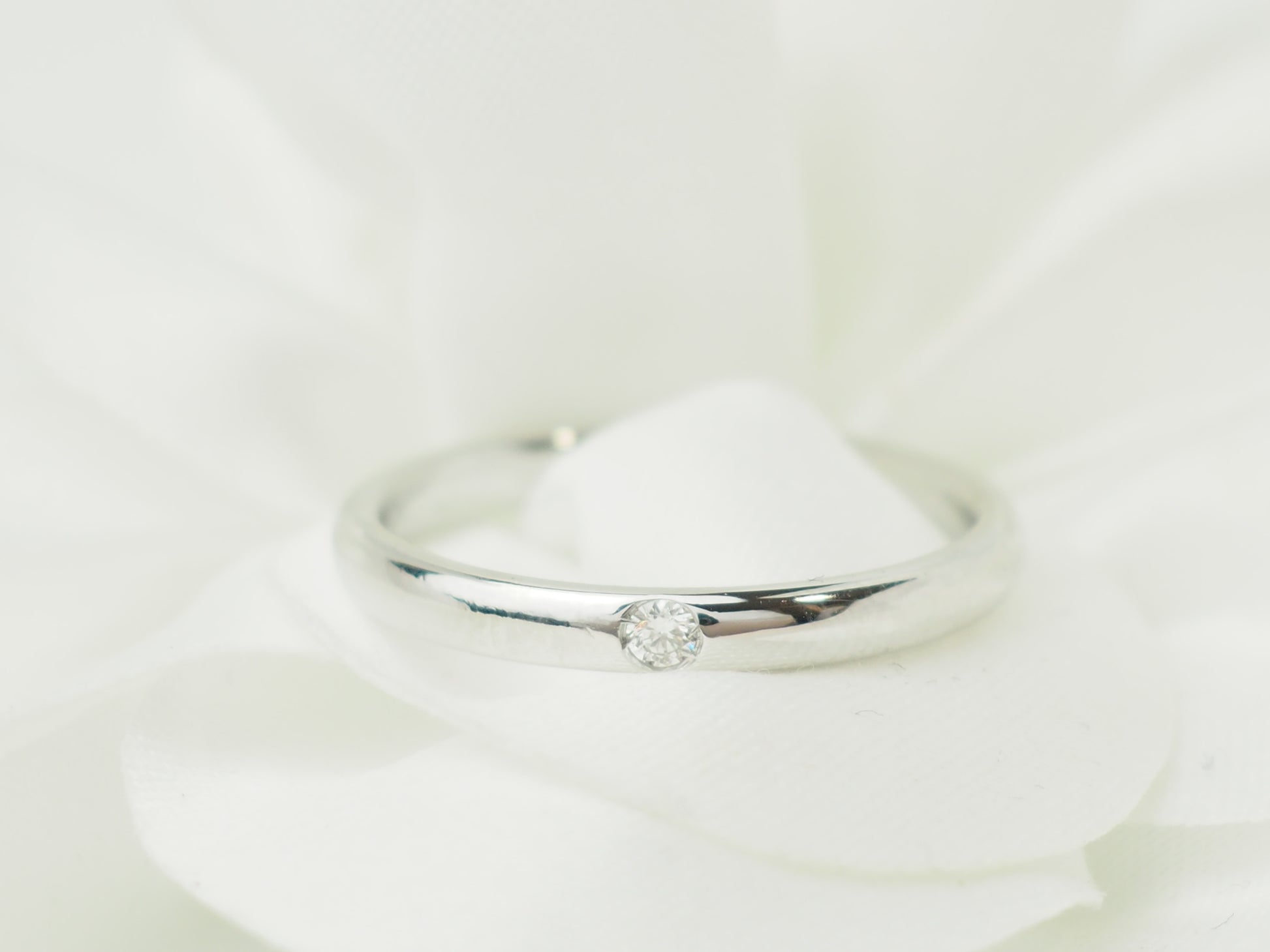 Bague Pomellato Lucciole or blanc diamants 0,20ct