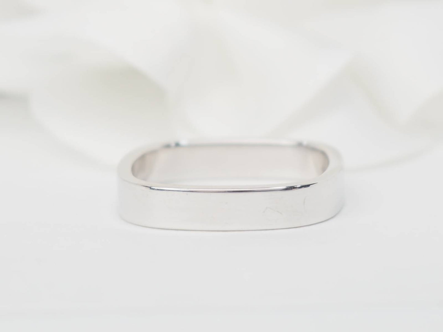 Alliance Dinh Van Carrée en or blanc