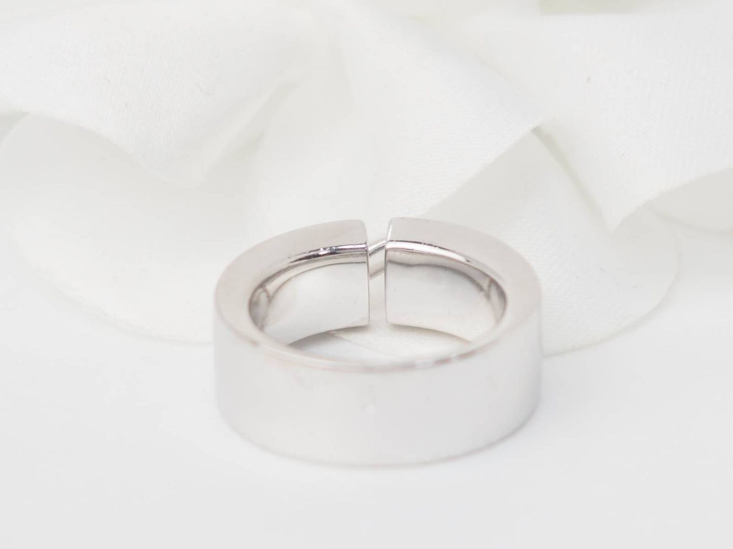 Bague Chaumet Lien en or blanc et diamants