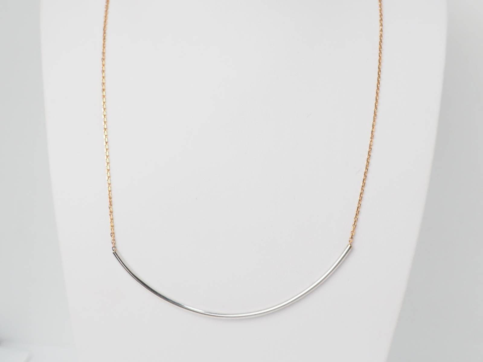 Idée de collier en or blanc 