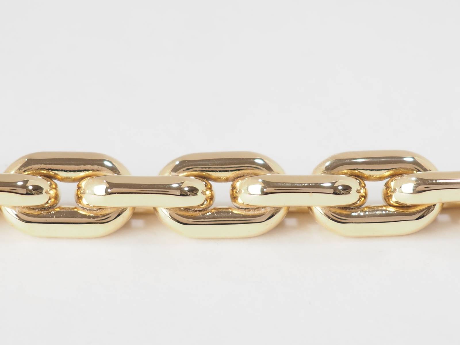 Bracelet maille forçat limée 