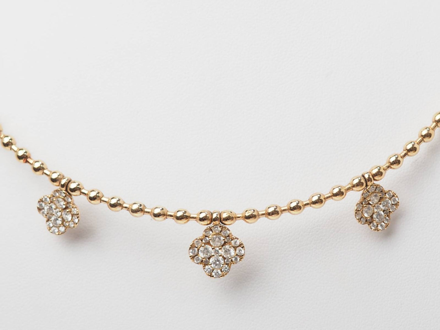 Idée de collier boules rigide 
