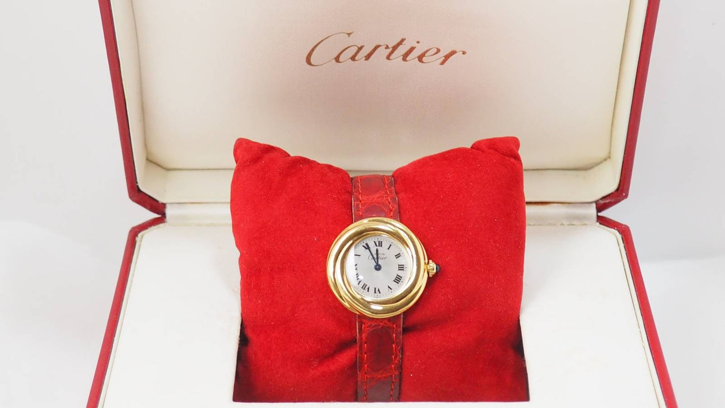 Montre Cartier Trinity Must Vermeil