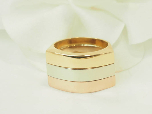 Bague vintage 3 ors 18 carats