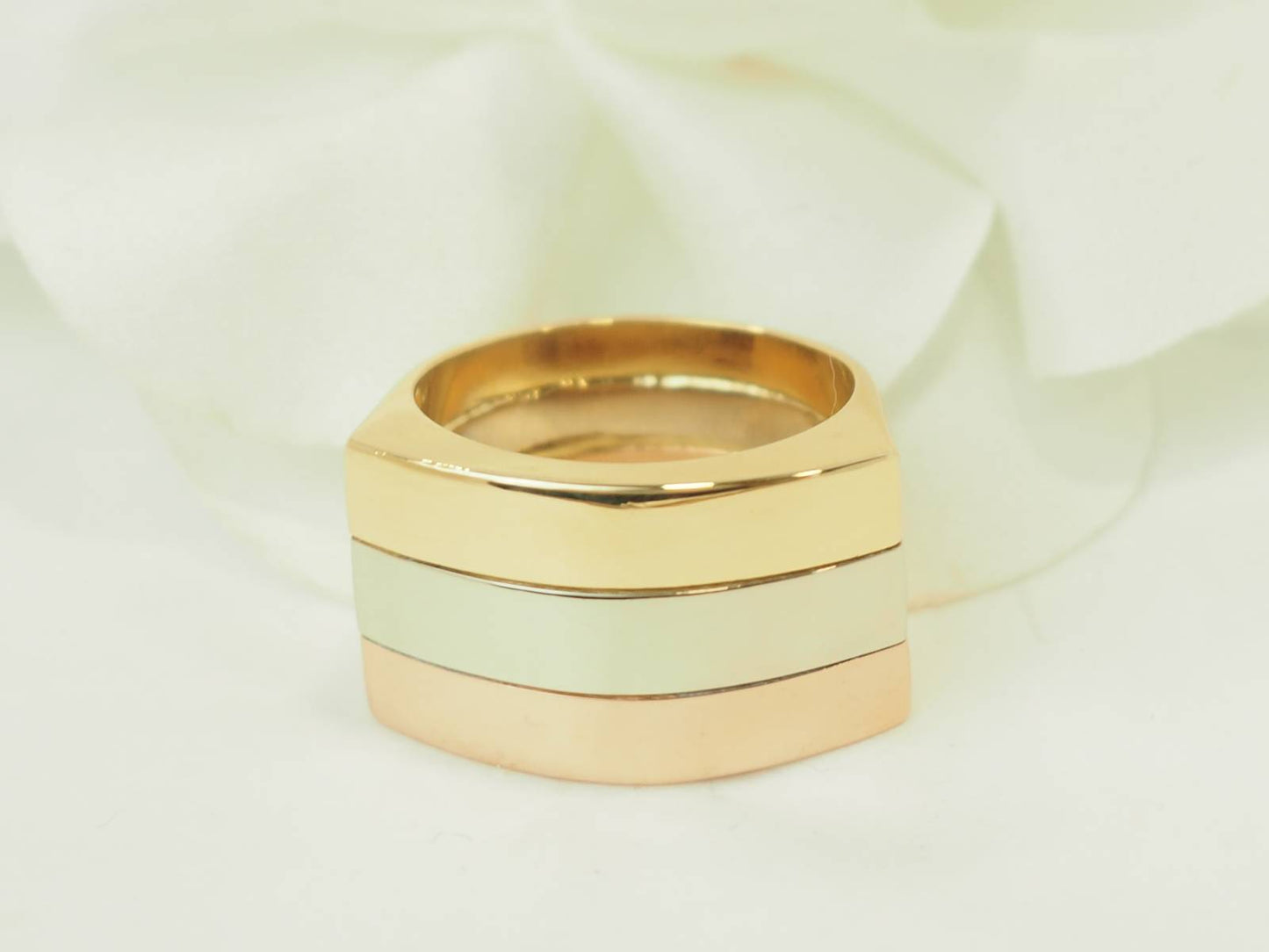 Bague vintage 3 ors 18 carats