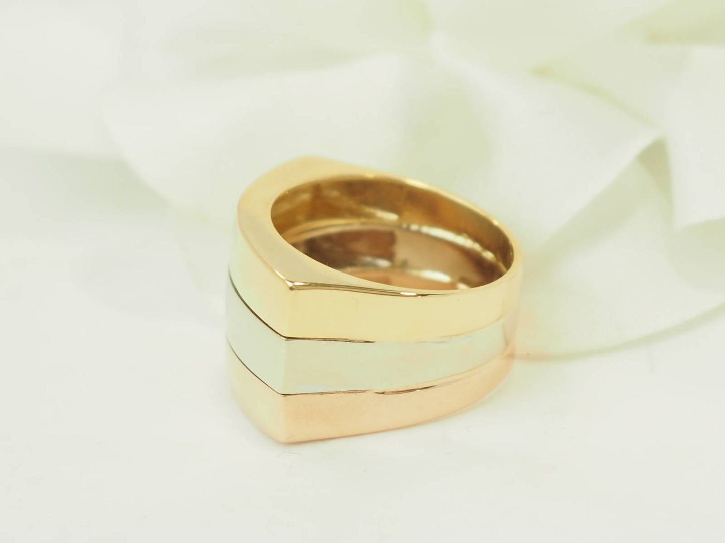 Bague vintage 3 ors 18 carats