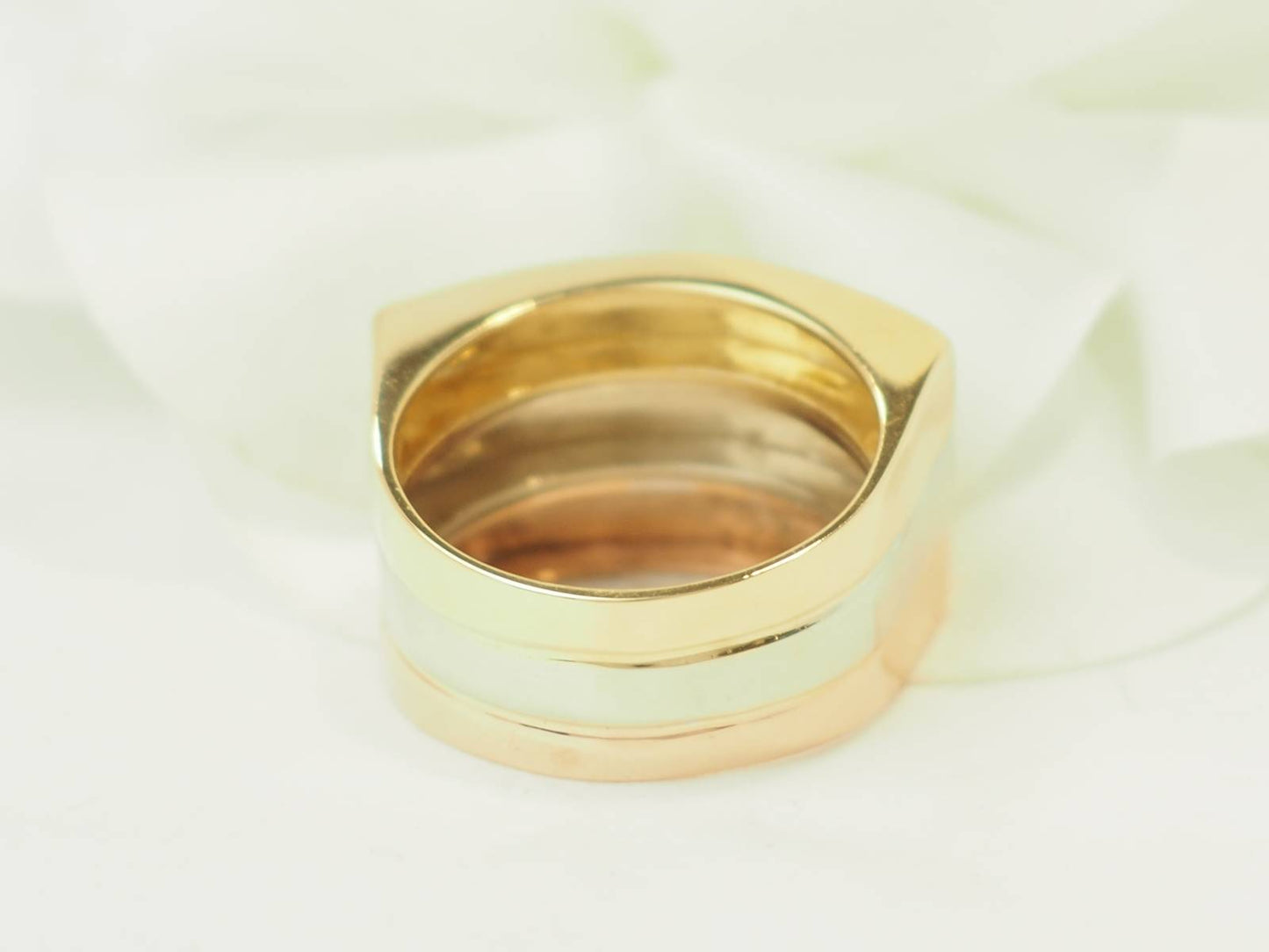 Bague vintage 3 ors 18 carats