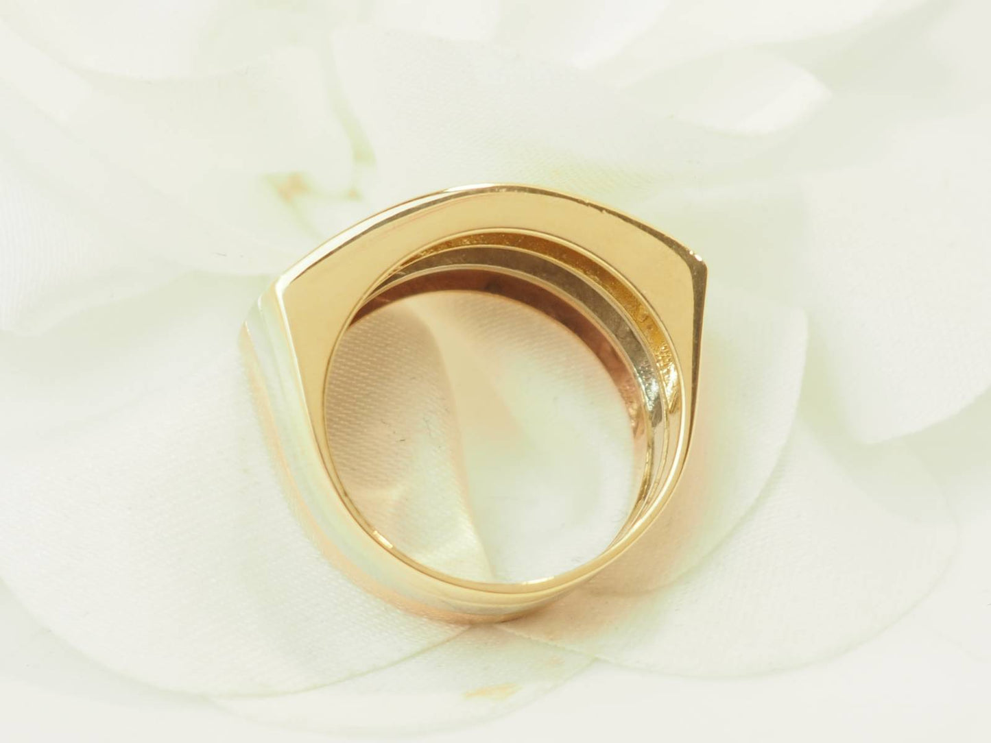 Bague vintage 3 ors 18 carats