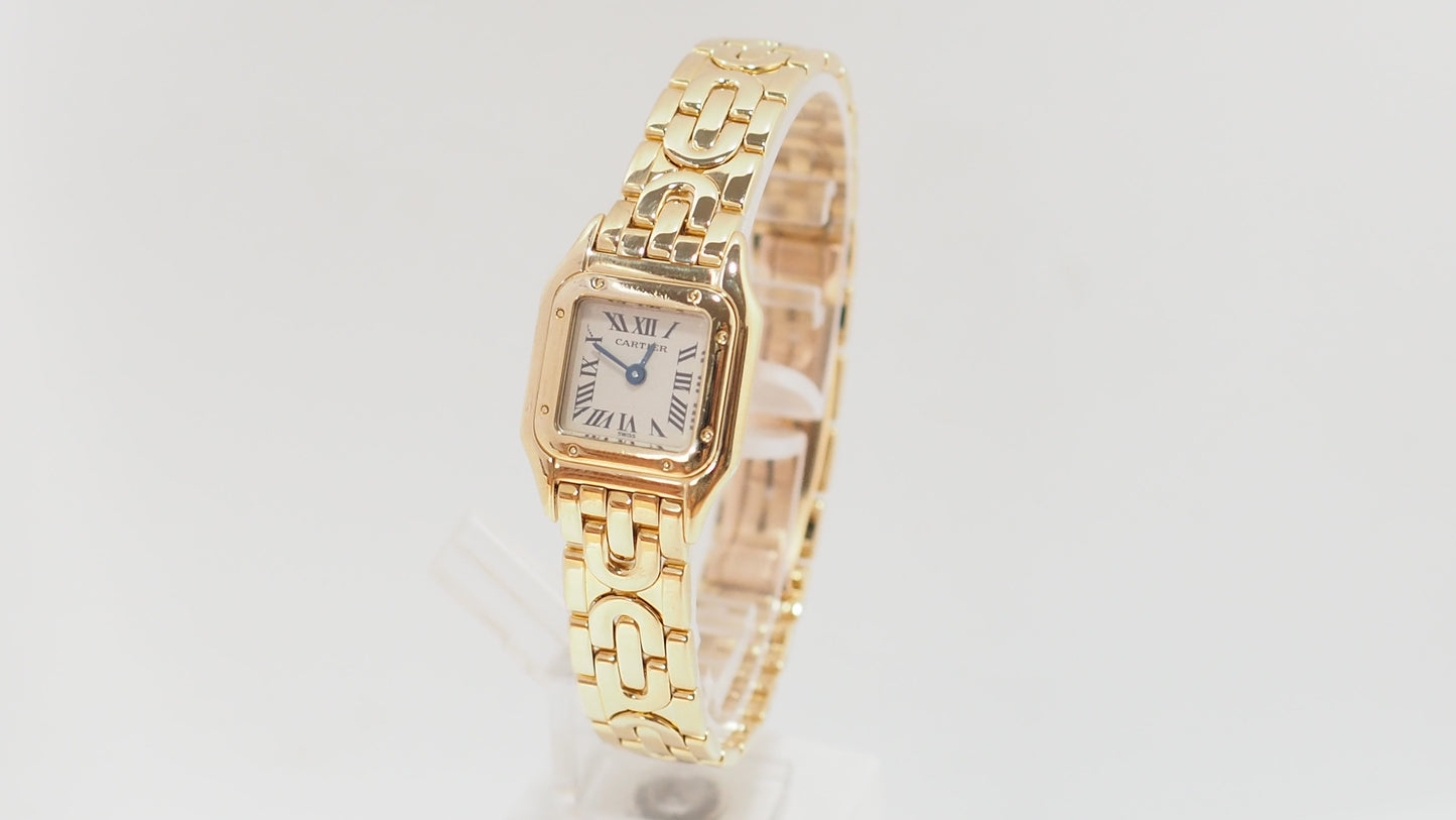 Montre Mini Panthère de Cartier en or jaune