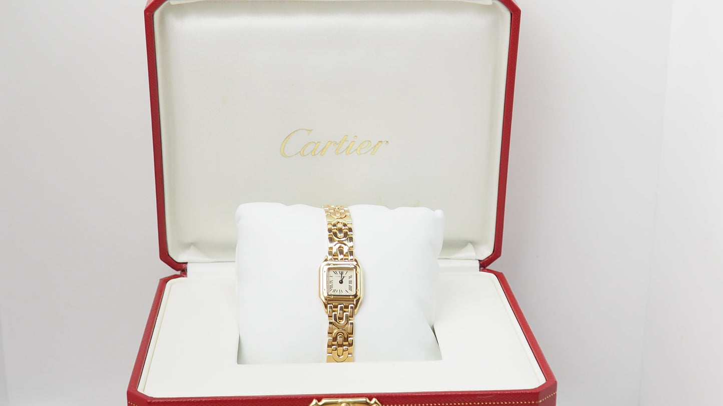 Montre Mini Panthère de Cartier en or jaune
