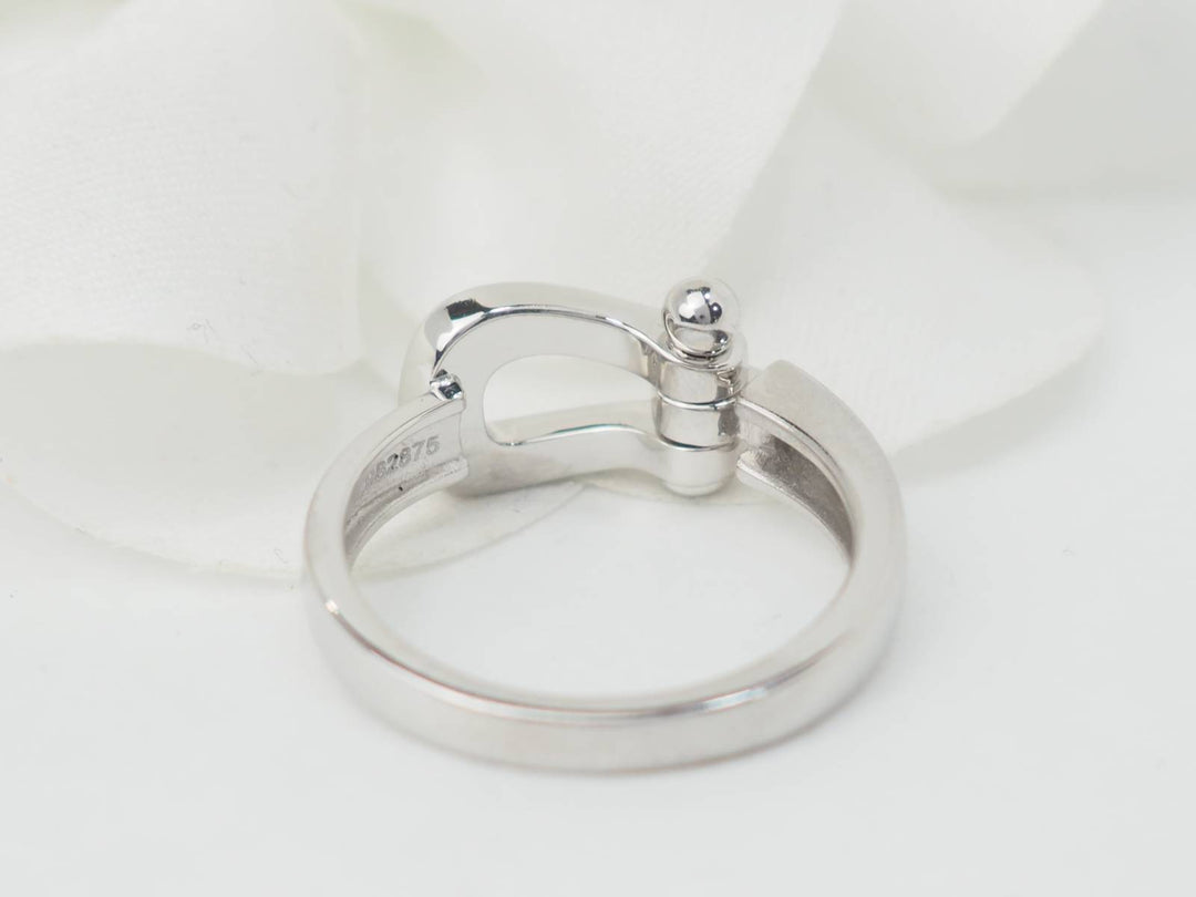 Bague Fred force 10 en or blanc et diamants