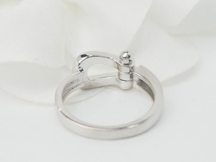 Bague Fred force 10 en or blanc et diamants