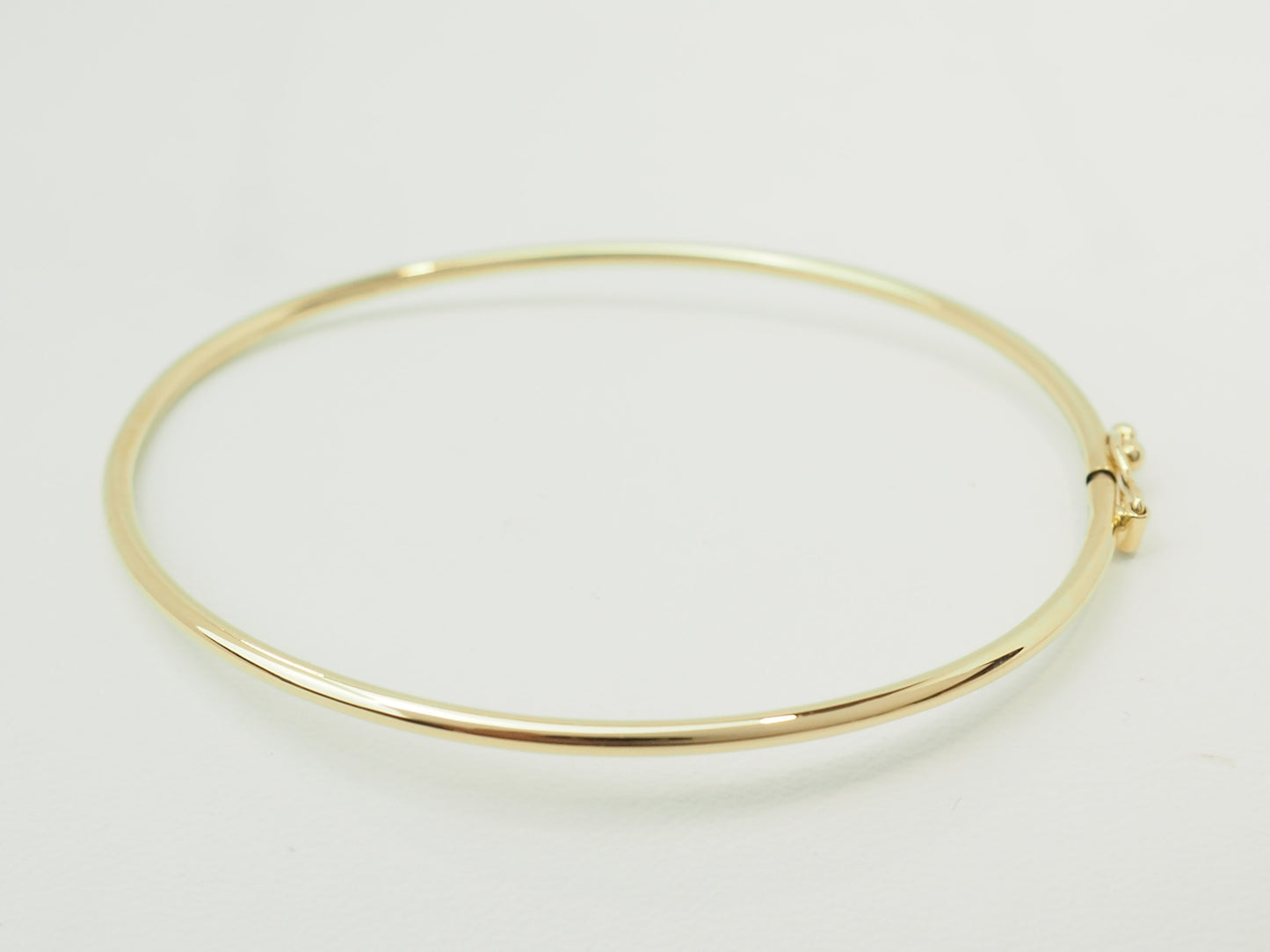 Bracelet jonc flexible en or jaune 18 kt