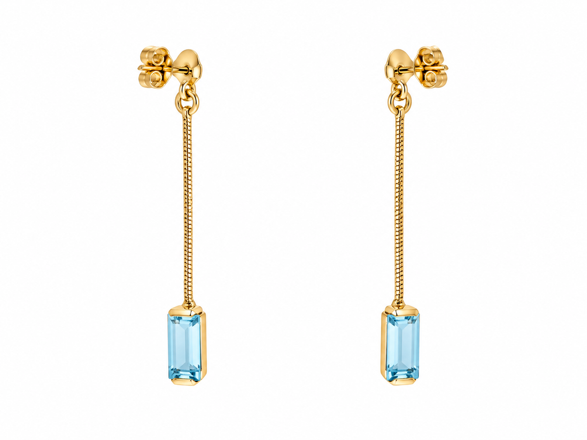 boucles pierres bleues