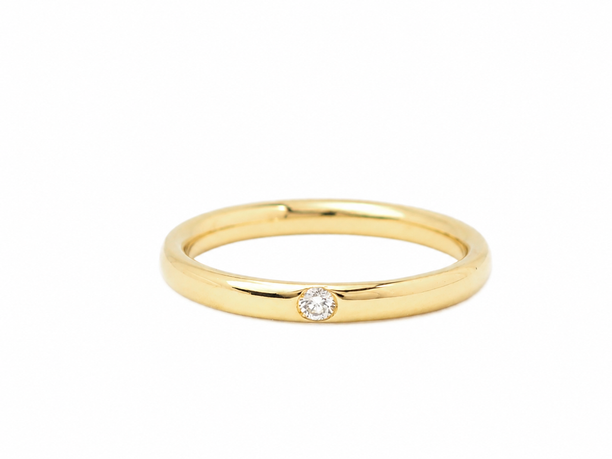 Bague Pomellato Lucciole en or jaune 18 carats et diamant 0,03 ct