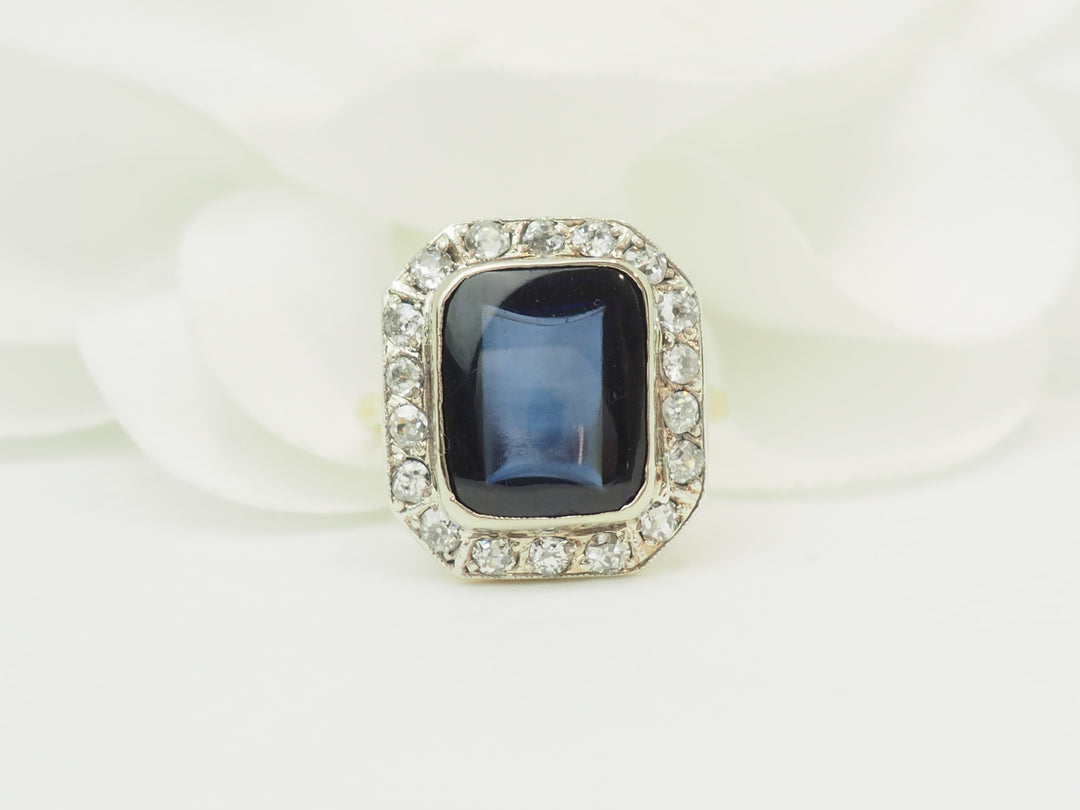 Bague ancienne Art Nouveau L&