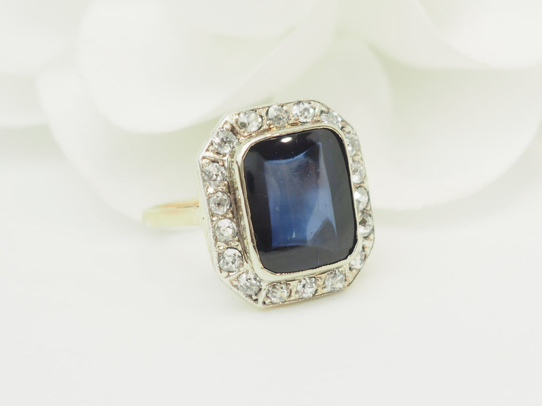 Bague ancienne Art Nouveau L&