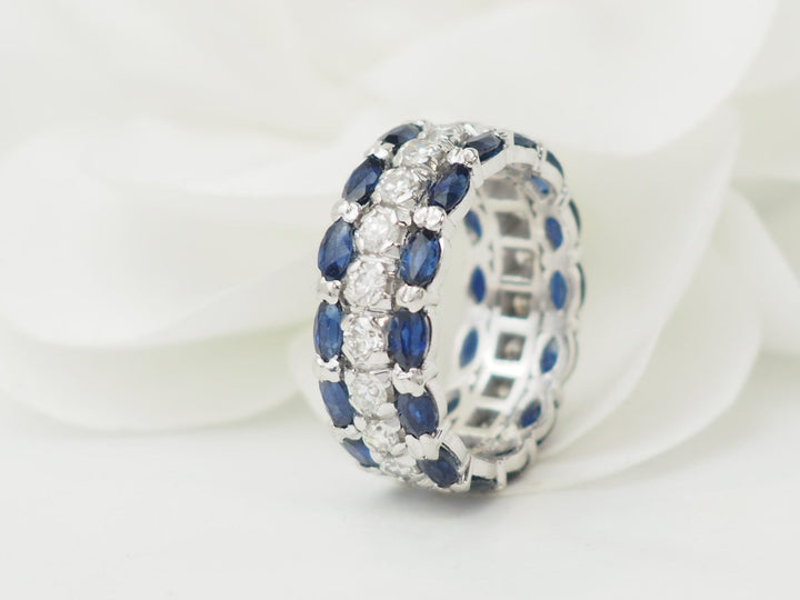 Bague bandeau vintage L&