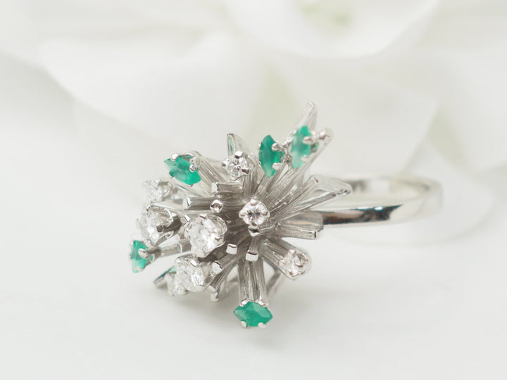 Bague bouquet vintage L&