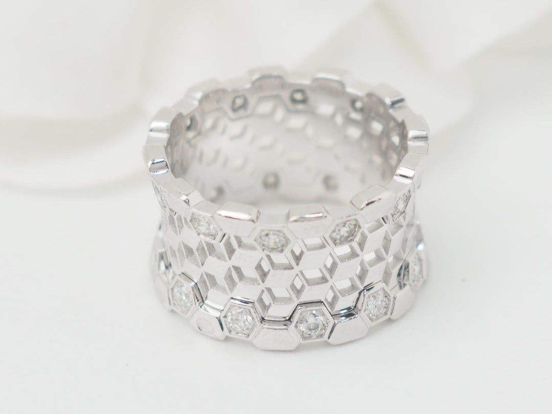 Bague large L&
