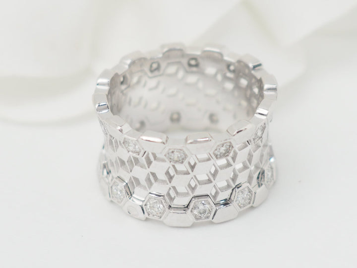 Bague large L&