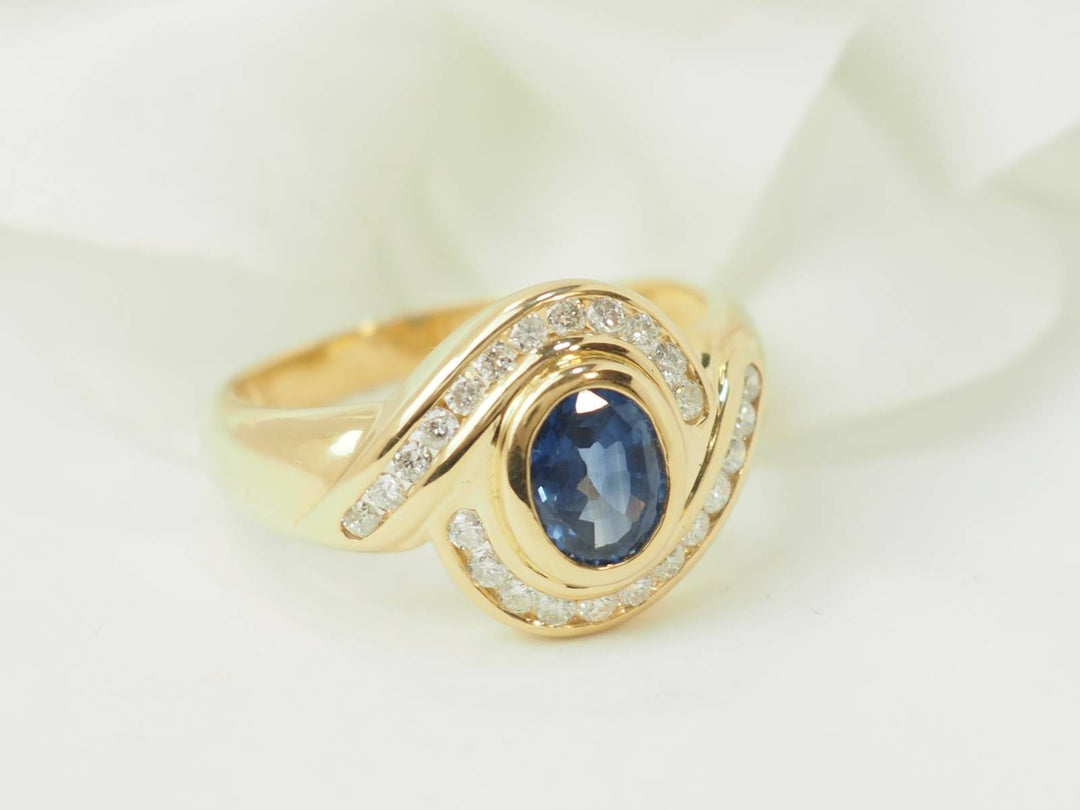 Bague vintage L&