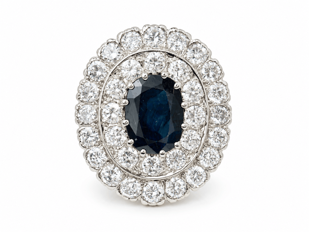 Bague pompadour L&