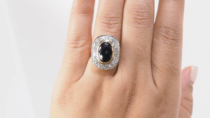 Bague pompadour L&