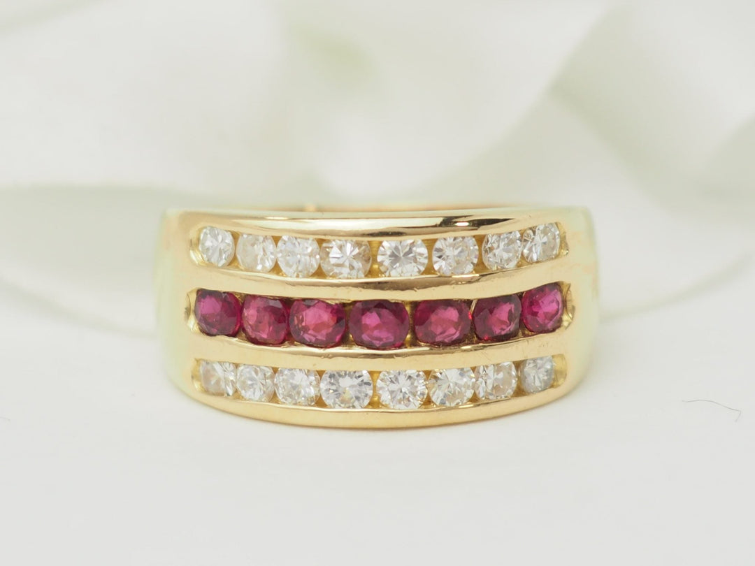Bague ruban vintage L&
