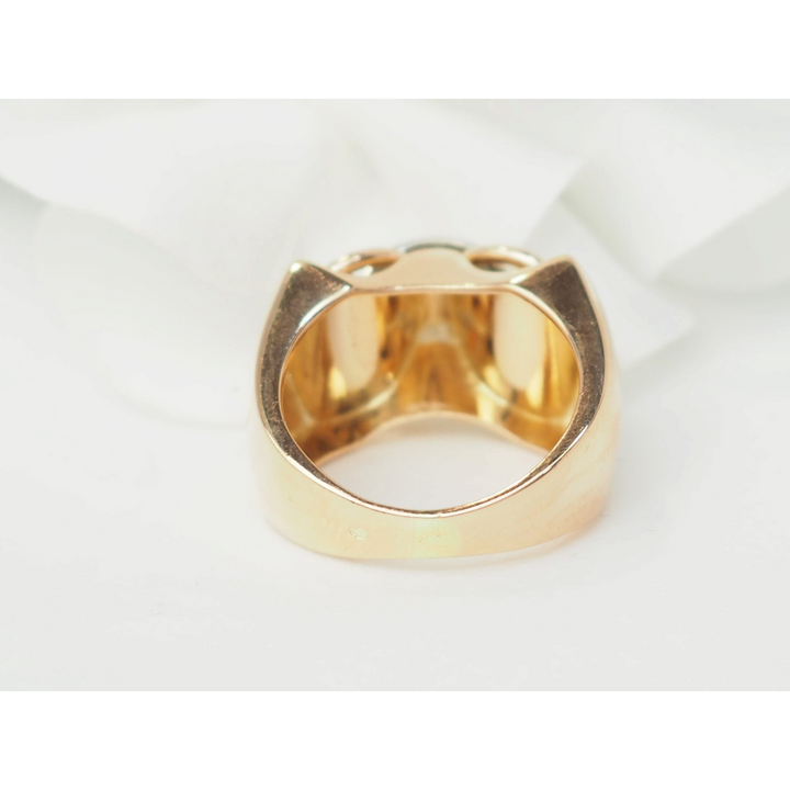 Bague Tank ancienne L&