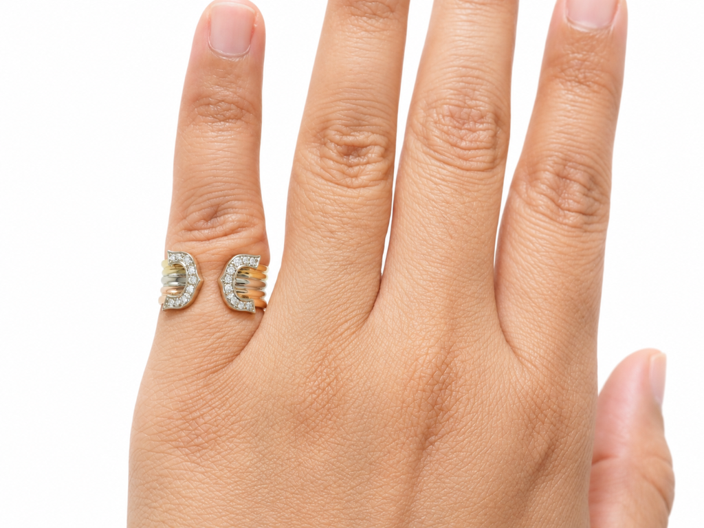 Bague vintage L&