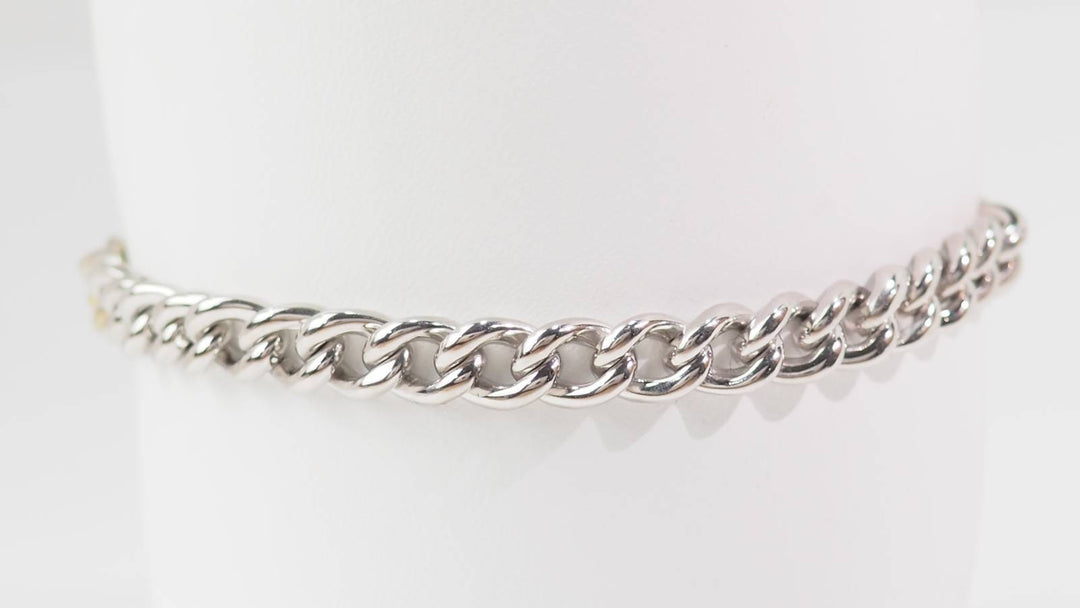 Bracelet gourmette L&