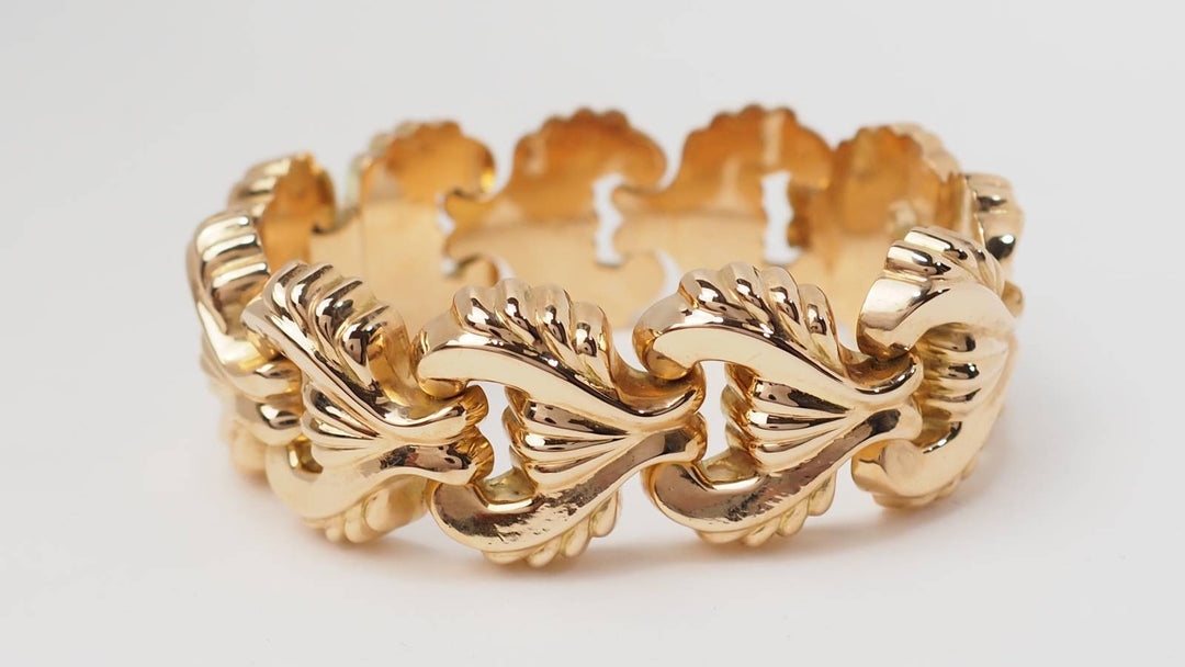 Bracelet Tank ancien L&